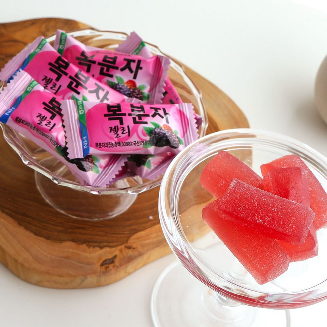 북안동농협 산약촌 마가 들어간 복분자 젤리 사탕, 1개, 270g