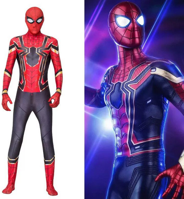 스파이더맨 슈트 할로윈 코스튬 의상 코스프레 쫄쫄이