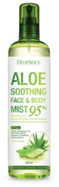 디오프러스 알로에 수딩 페이스 바디 미스트 95% 410ml, 5개