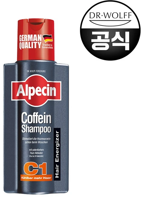 알페신 카페인 샴푸 C1, 250ml, 1개 - 쿠팡