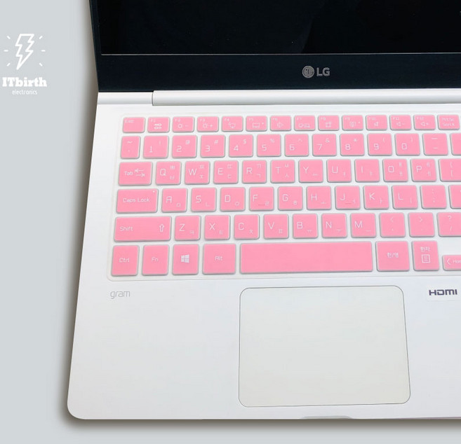 LG그램 14인치 10가지 컬러 키스킨 14Z95M 14Z90M 14Z995 14Z990 외 잇버스 키스킨, 로즈핑크, 1개