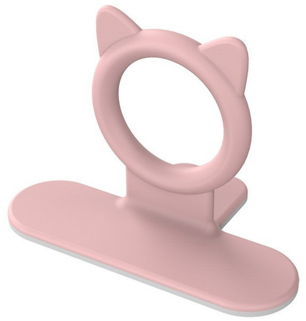 [라이프앤비] 변기 뚜껑 손잡이 변기 커버 손잡이 위생 손잡이 다용도 손잡이 고리, 핑크 2개