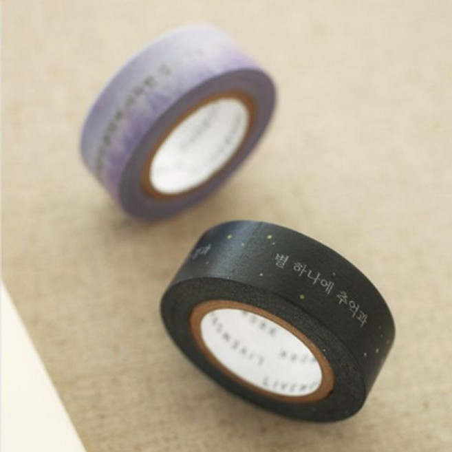 시화 PAPER TAPE, 첫사랑, 색상