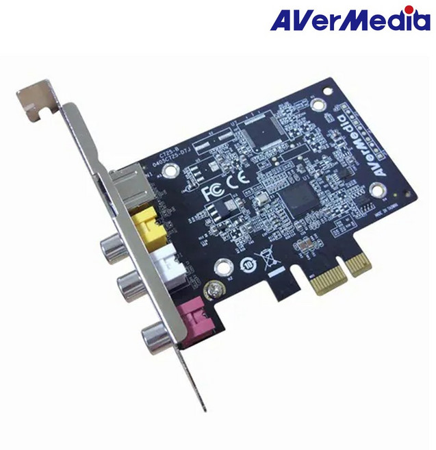 에버미디어 C725B 내장 캡쳐카드 아날로그 AV 영상 디지털변환 PCIe