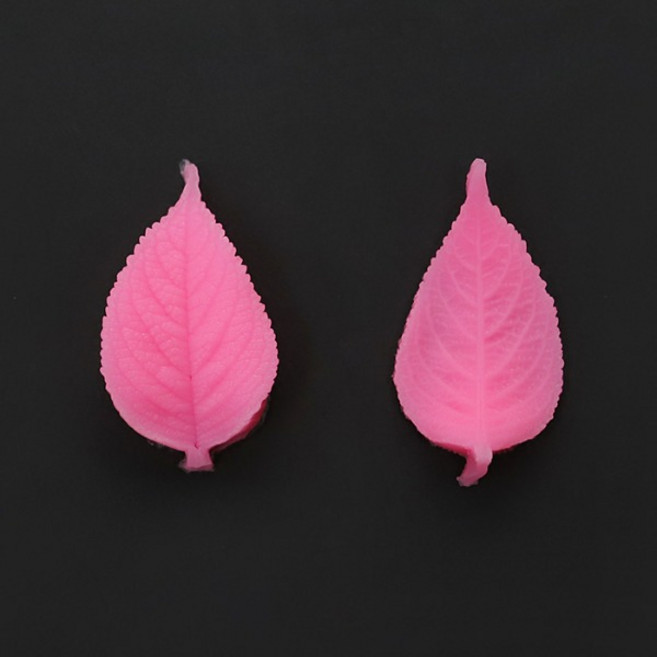 16-잎맥(약3.5x6.5cm) (슈가크래프트 실리콘 몰드)