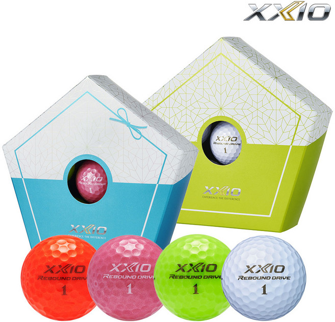 젝시오 신형 리바운드 드라이브 3피스 골프공 6알, 화이트 6알, 6개입, 1개