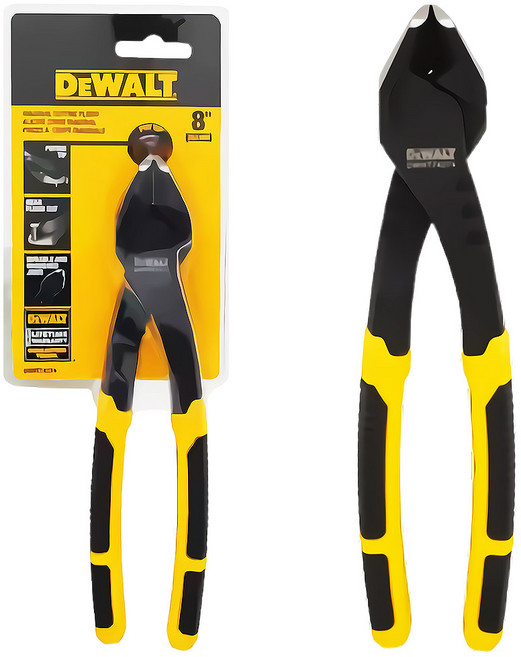 디월트 8인치 프라이팁 정밀 니퍼 니뻐 DWHT74274, 1개