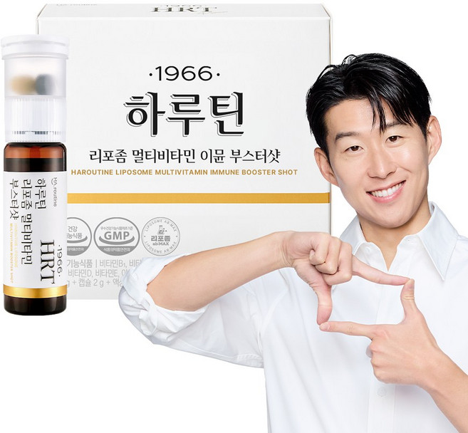 [1966 HRT] 리포좀 멀티비타민 이뮨 부스터샷 4입, 4회분, 1개