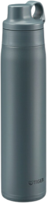 TIGER 虎牌 日本限定 夢重力彈蓋式保冷瓶 MTS-W075/W088 附吸管, 1個, 880ml, 霧藍色