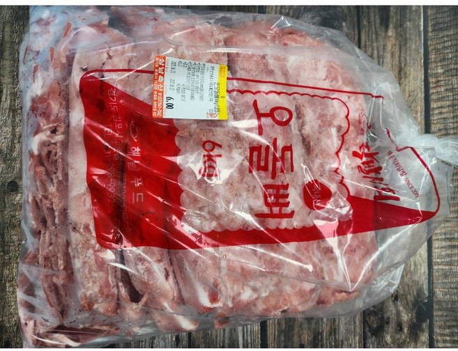 국내산 대용량 업소용 냉동 오돌뼈, 6kg, 1개