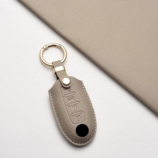 닛산/인피니티 키케이스 방스크래치 내마모성 주크/큐브/멕시마 등 전차종 + Q시리즈 (Q30 Q50 QX60 Q70) 호환, 닛산/인피니티 A4타입(4버튼), 에토프그레이