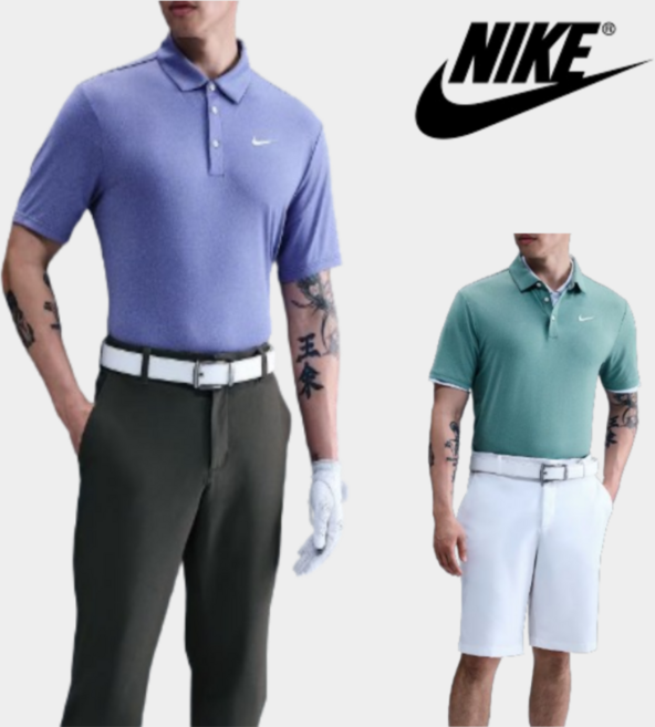 매장정품 나이키 골프웨어 남성 반팔 티셔츠 남자 카라티 드라이핏 골프 여름 반소매 셔츠