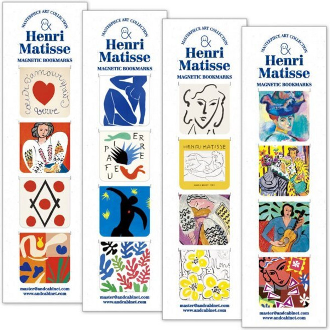 마티스 자석책갈피 : 명화마그네틱북마크, CUT OUT