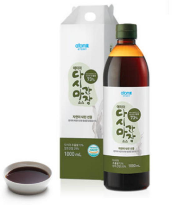 애터미 다시마간장 1000ml, 1L, 1개