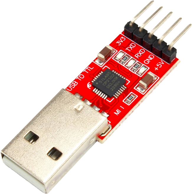 아두이노 시리얼컨버터 CP2102 USB to TTL, 1개