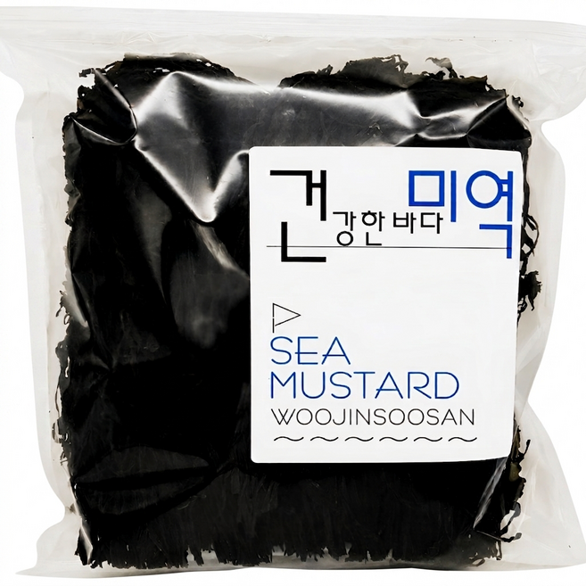 3위 - 국내산 신선한 건미역 1kg 완도산 미역 대용량, 1개