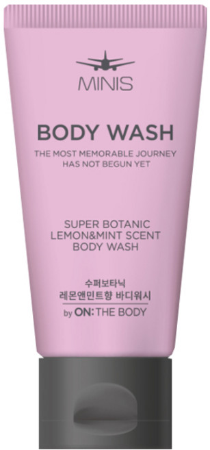 엘지생활건강 미니스 여행용 바디워시 50ml, 1개