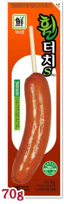 대림선 휠터치 S 70g, 5개