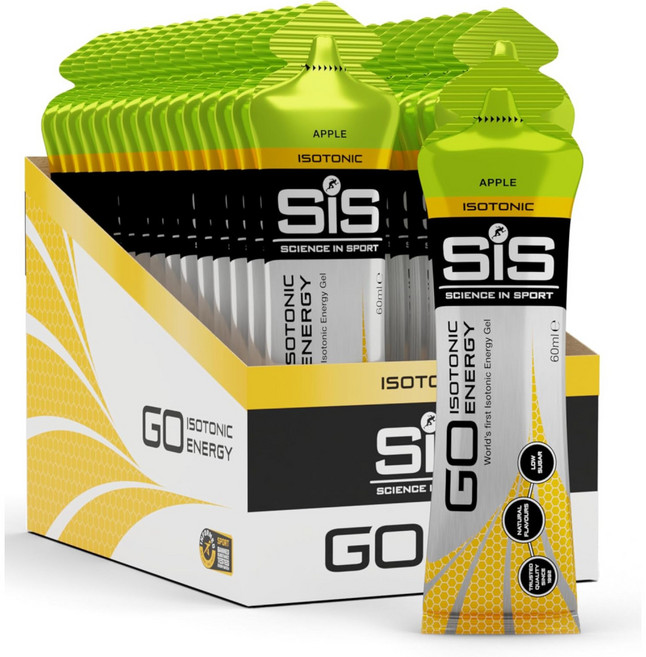 SIS GO 아이소토닉 에너지젤 사과맛 60ml 런닝 젤 x 15개 2set