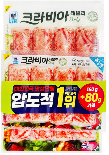 대림 크라비아 데일리 160g+80g, 240g, 1개