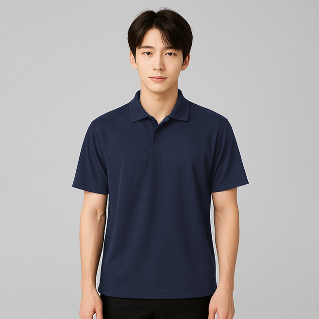 어니우니 쿨카라티 PK 반팔 빅사이즈 기능성 카라 쿨론 티셔츠