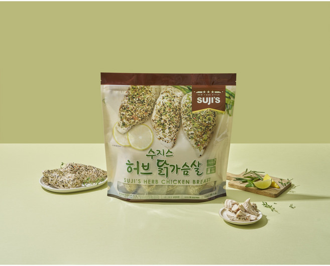 수지스 닭가슴살 1.8kg 그릴드 허브 2종 중 택1 대용량 다이어트 간편 식사, 1개