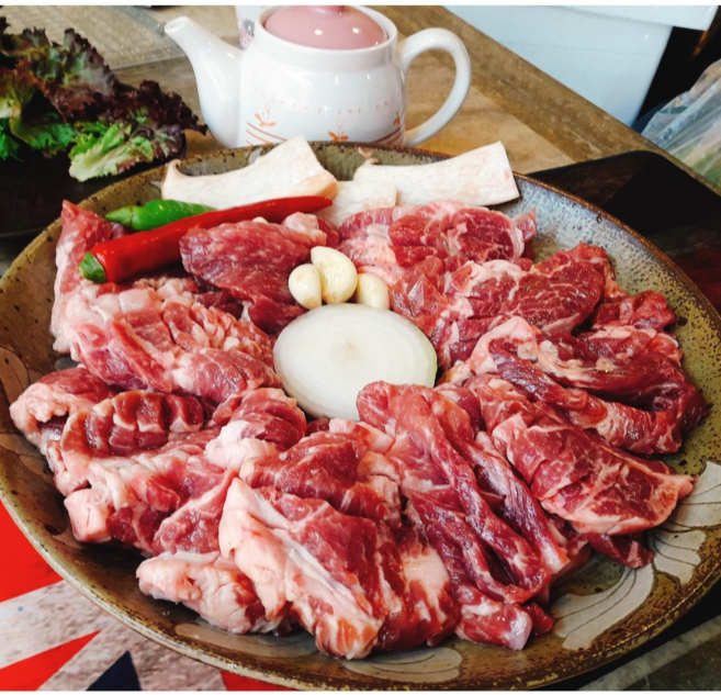 목살양념 과일양념 돼지양념구이 1kg 2kg 4kg, 1개