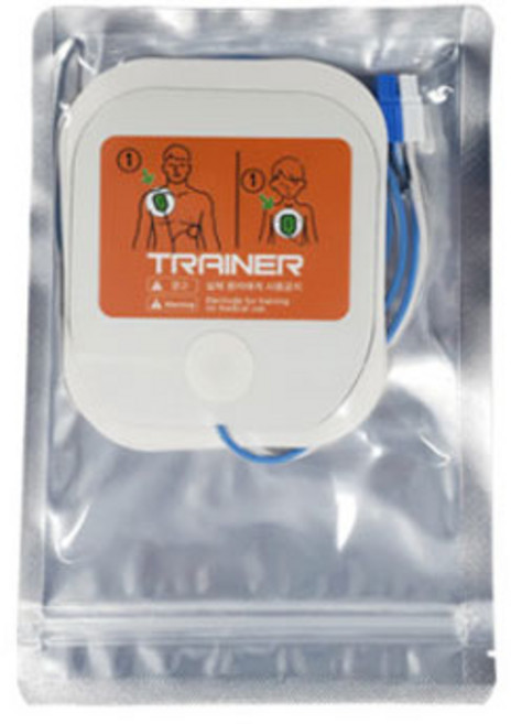 라디안 HR-503T AED 교육용 자동심장충격기 심폐 소생기 충격기 응급의료기 심장충격기, 전용 패드P-503T, 1개