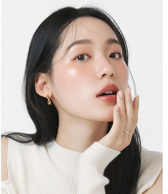 베이지크 플러쉬 립 앤 치크 밤 03 롱블랙, 1개