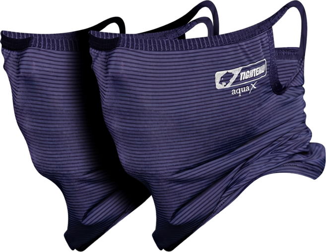 쿨 귀걸이 멀티스카프 (2개입), 네이비