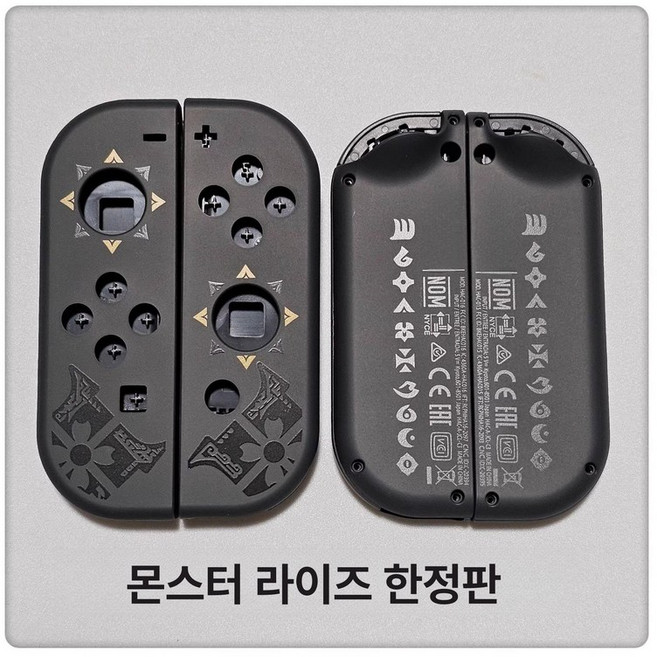 세트 하우징 케이스 NS FROG L 단추 교체 조이콘, 1개, 몬스터 컨트롤러 케이스 1쌍 분리도구, 기본 모델명/품번