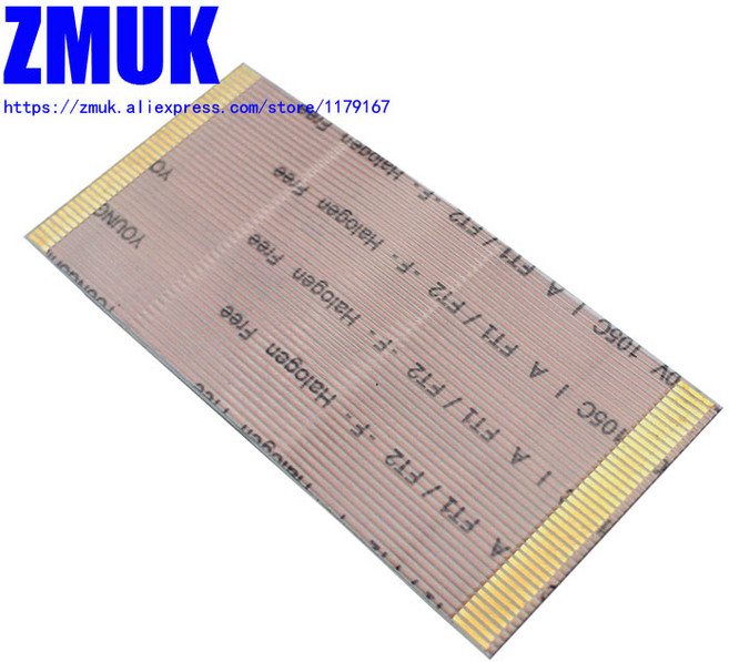 20-70핀 AWM 20941 VW-1 90V 105C 리본 케이블, [06] 50Pin-25MM Width, [01] 68MM Length