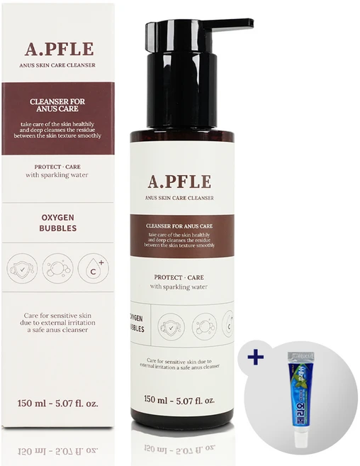 아너스플리 항문세정제 클렌저 청경제 150ml 1개 + 여행요 미니치약 구 - 쿠팡
