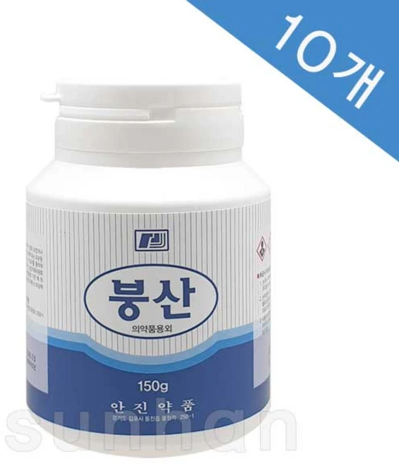 안진약품 붕산 150gX10개 - 쿠팡