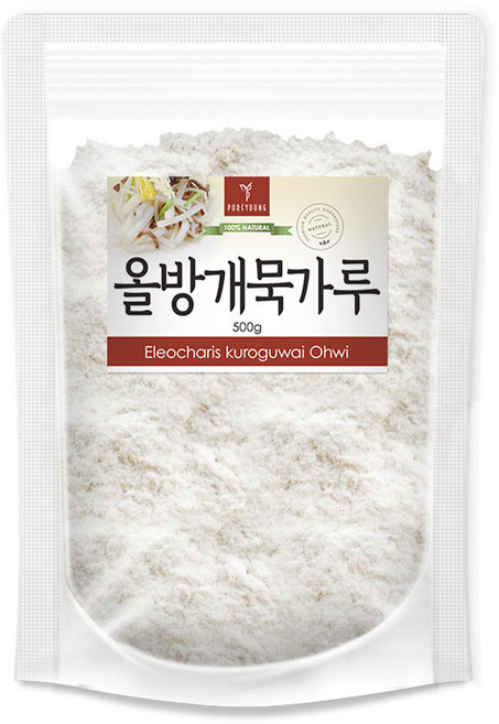 퓨어영 올방개묵가루 500g, 1개