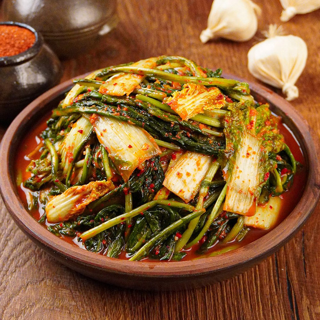 갓담근 국내산 전라도 얼갈이 열무 자박이 김치, 1개, 1.5kg