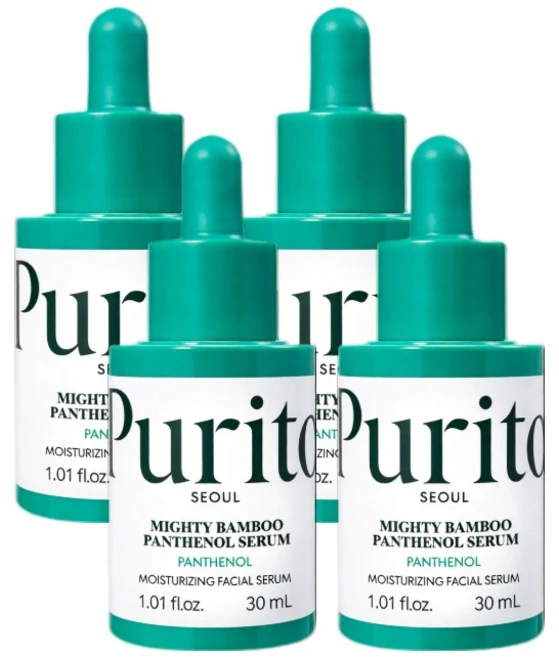 퓨리토 장벽 리페어 마이티 밤부 판테놀 세럼, 4개, 30ml - 쿠팡