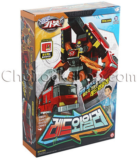 헬로카봇 레드와일러 로봇장난감, 혼합색상, 1개