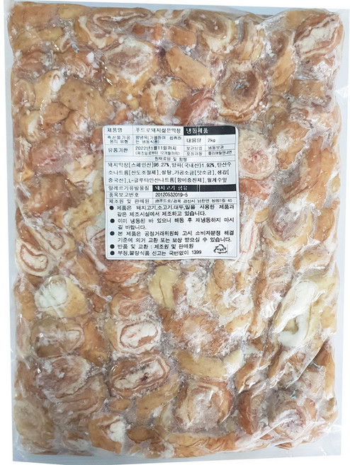 늘솜 돼지막창 과일숙성 식당용 도매 벌크제품 대용량 2kg, 1개