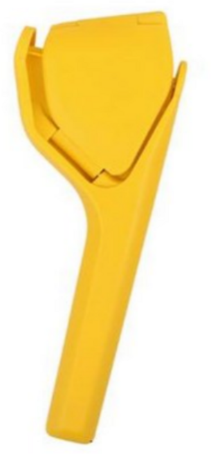 룰루의놀이터 접이식 수동 레몬즙짜기 레몬압착기 착즙기, 옐로우