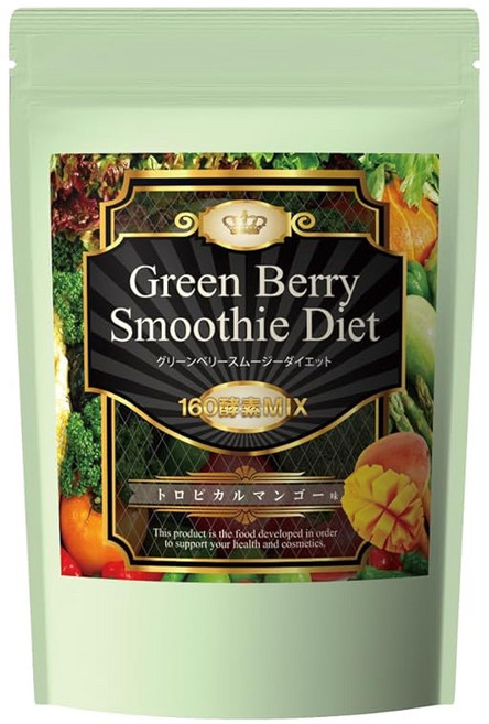 아보카도스무디 케일 사과 주스 그린 망고 스무디 베리 트로피칼 맛 300g 음료 교체, 그린베리 스무디  트로피칼 망고 맛 300g