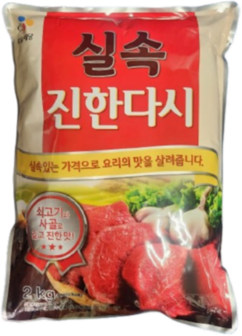 업소용 대용량 CJ 제일제당 실속 진한다시 2kg