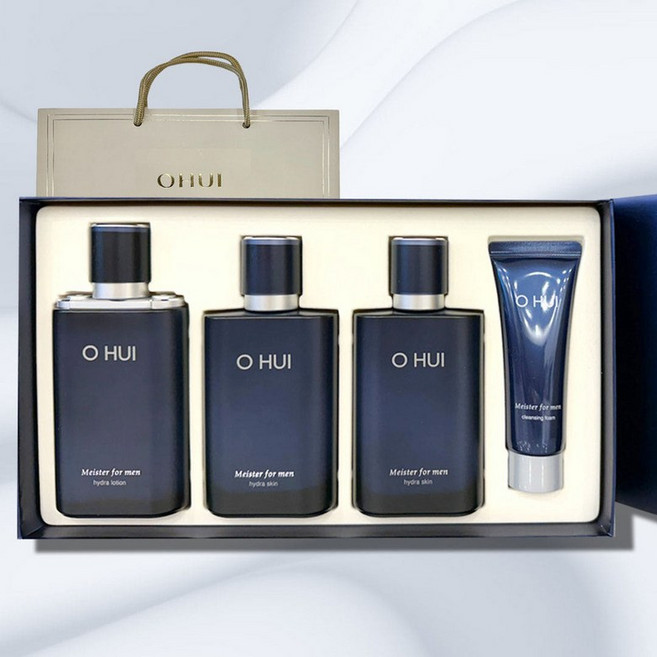 오휘 옴므 스킨로션 하이드라 포맨 3종 26년 쇼핑백증정 세트, 1세트