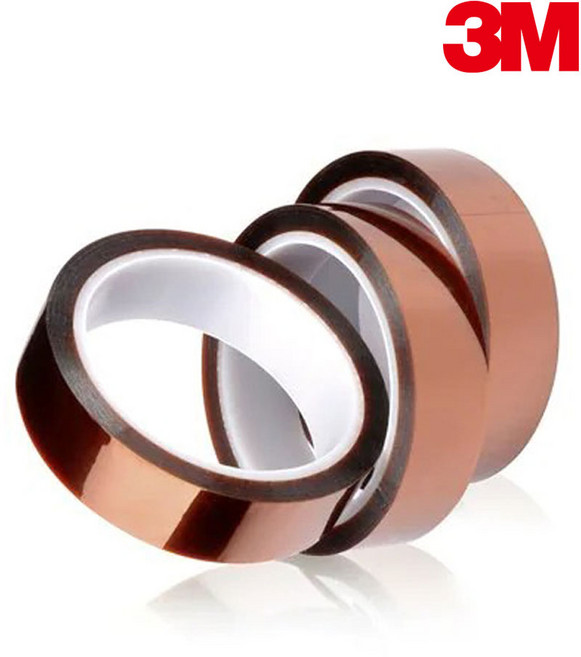 3M / 국산 캡톤 폴리이미드 PI 테이프 5mm ~ 50mm X 33M, 캡톤(국산) 10mmX33M, 1개