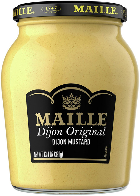 Maille x Mike's Hot Honey 스페셜 에디션 매콤하고 달콤한 양념 핫 허니 디종 머스타드 프리 상온 보관 가능 9.4온스, 266g, 1개
