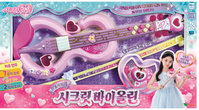 영실업-시크릿쥬쥬 로사의 시크릿 바이올린, 혼합색상, 1개