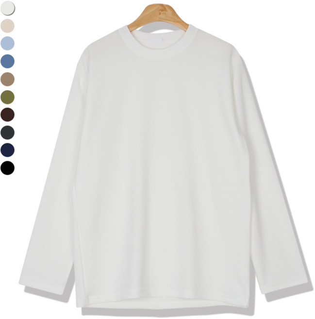 오마보이 남성용 리버풀 엠보 어텀톤 긴팔티