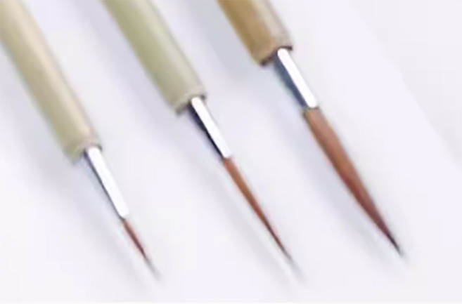 영보재 면상필 시리즈 공필화 불화 민화용 붓 랑호 세필 채색붓 서예용 족제비, 랑호구선필 (대)