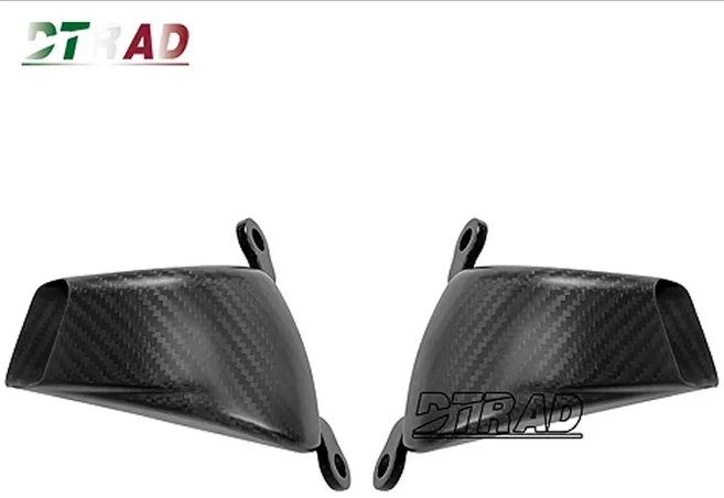 Aprilia RSV4 / Tuono 1100 RR Factory 2017-2022 신형 카본 파이버 캘리퍼 라디에이터 커버 브레이크 냉각, 02 Twill Matte