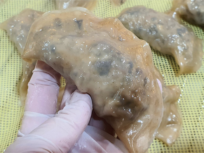 [오똑팜] 수제 비건시래기만두 (1봉 10개), 1개